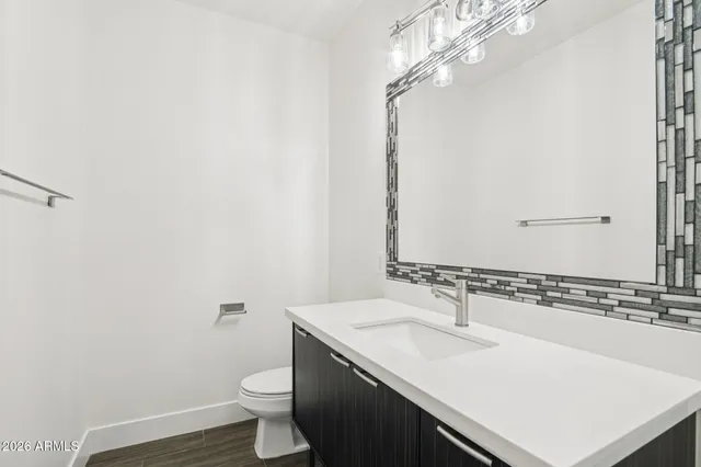 wooden floor in an empty room