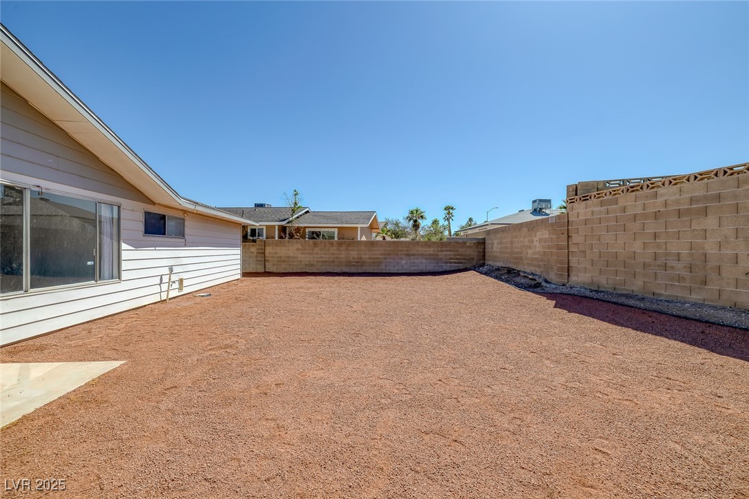 720 Sam Jonas Drive Las Vegas, NV 89145 - Photo 30 of 34 View of yard featuring a fenced backyard