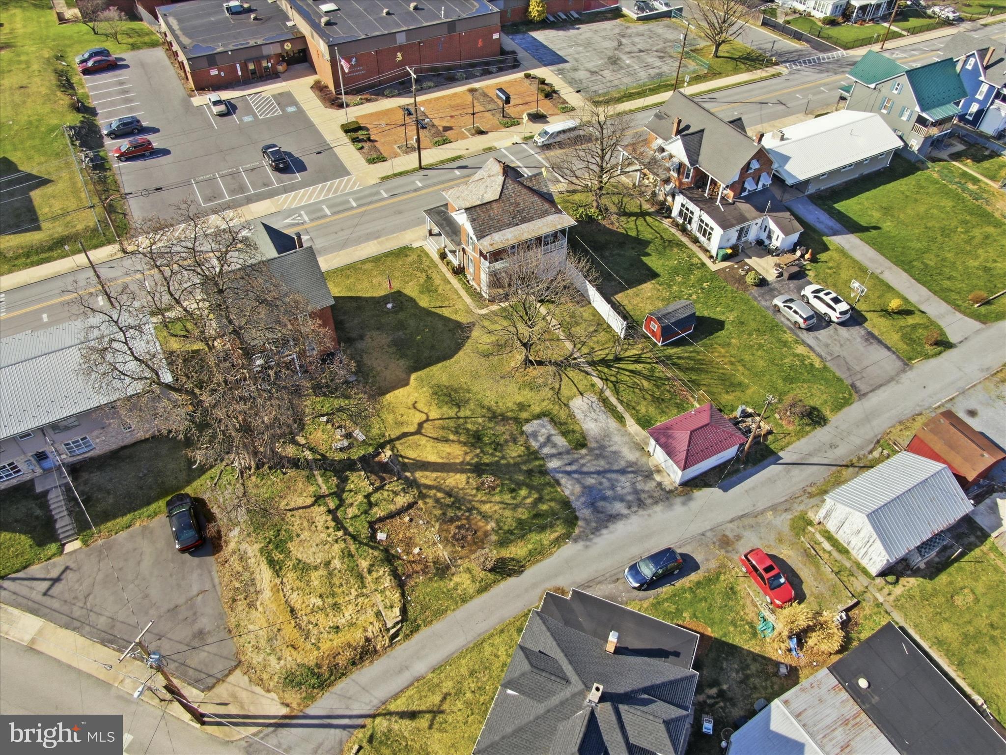 231 Fairview Avenue Waynesboro, PA 17268 - Photo 41 of 45 an aerial view of a house with a swimming pool