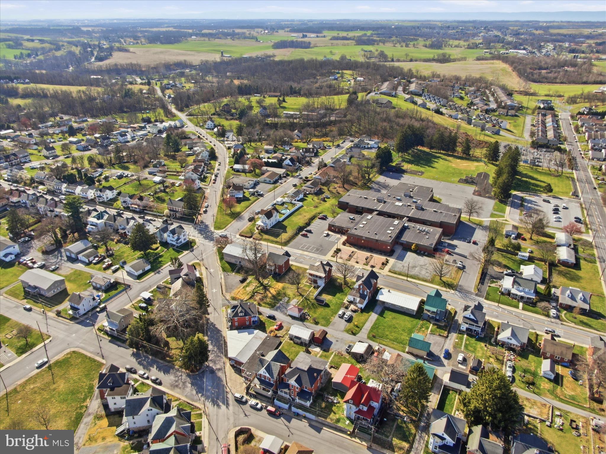 231 Fairview Avenue Waynesboro, PA 17268 - Photo 42 of 45 an aerial view of residential houses with outdoor space