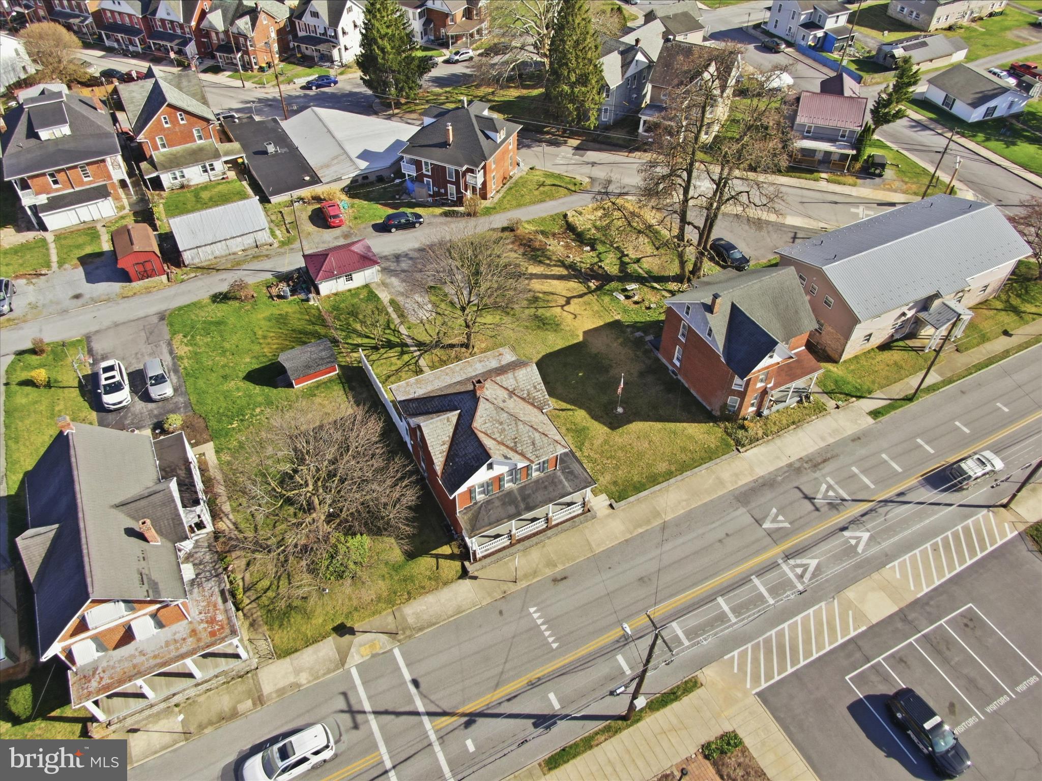 231 Fairview Avenue Waynesboro, PA 17268 - Photo 7 of 45 an aerial view of multiple houses with yard