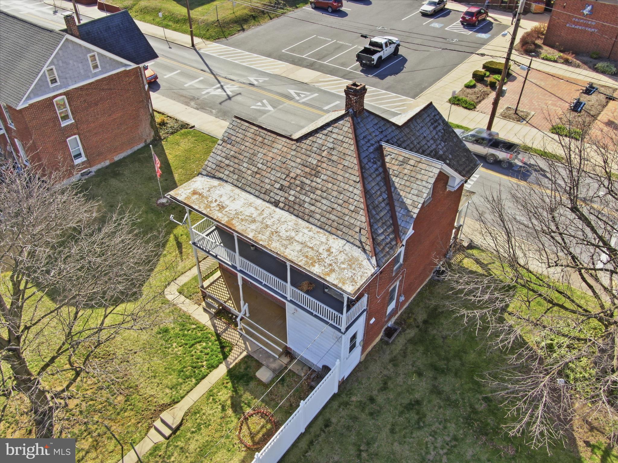 231 Fairview Avenue Waynesboro, PA 17268 - Photo 10 of 45 an aerial view of a house with a yard