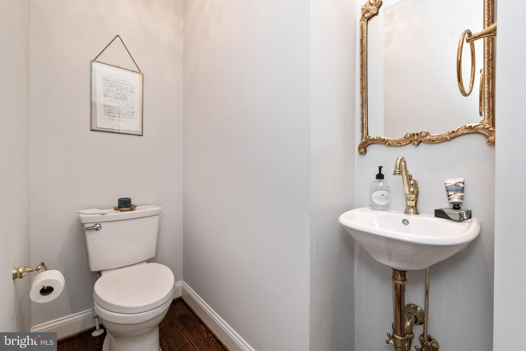 110 Butler Road Reisterstown, MD 21136 - Photo 13 of 40 Main floor powder room, perfect for guests