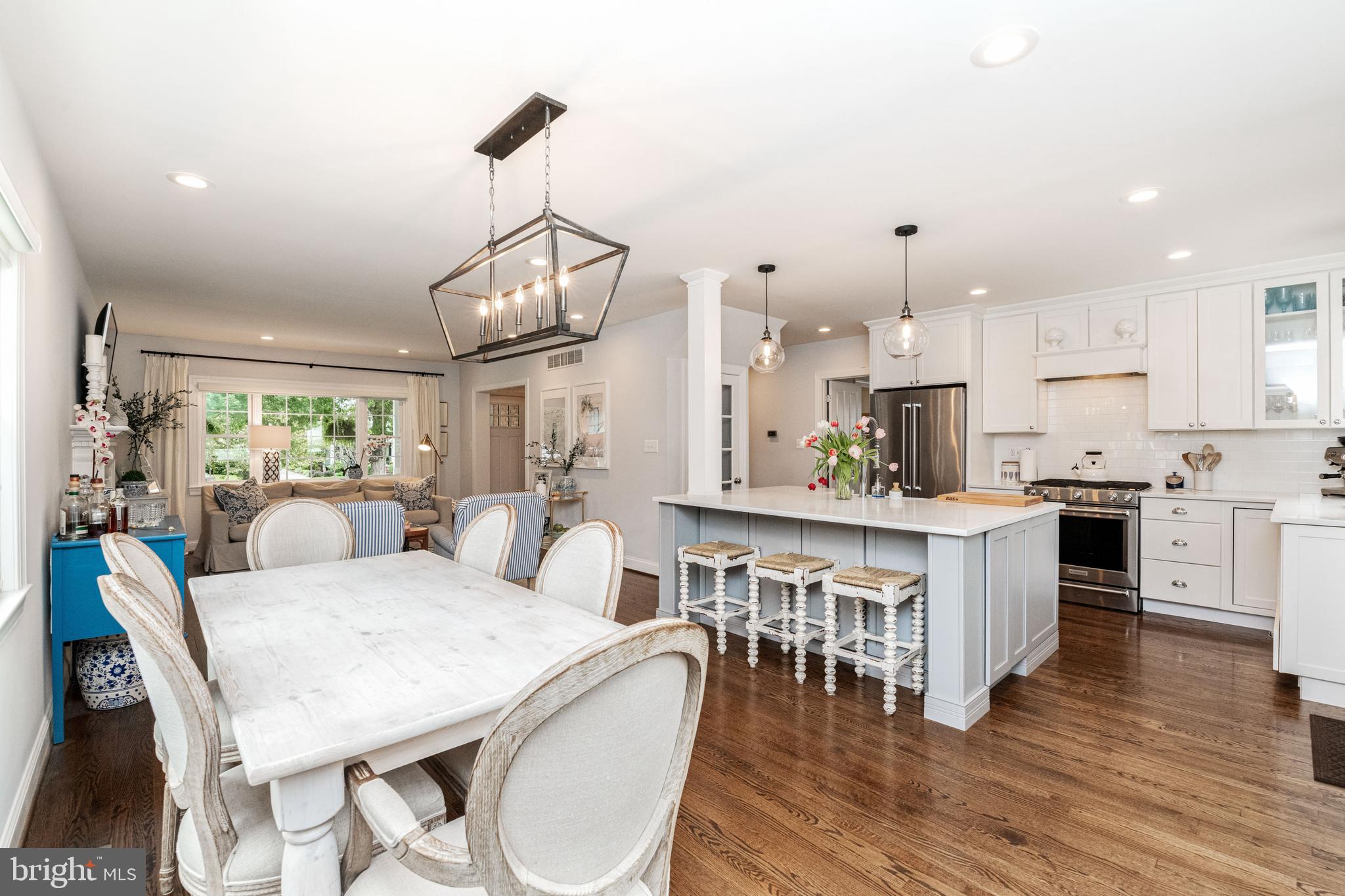 110 Butler Road Reisterstown, MD 21136 - Photo 9 of 40 Dining space flows into both kitchen & living rm