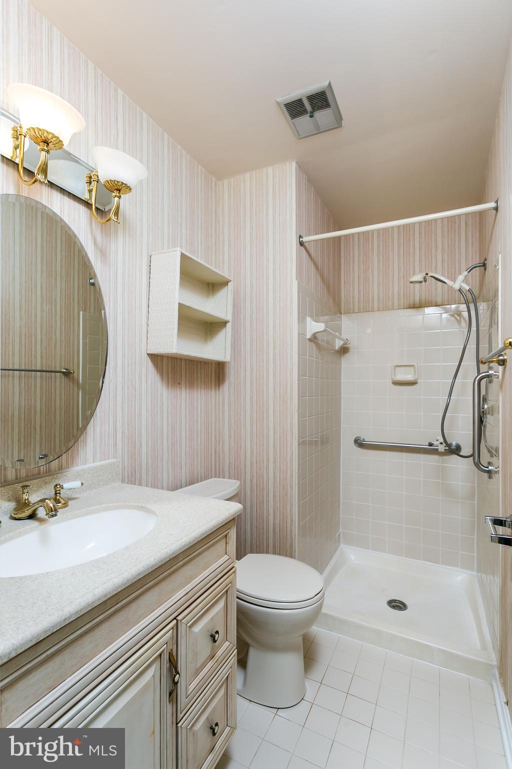 33 Kinsman View Circle Silver Spring, MD 20901 - Photo 12 of 26 a bathroom with a sink a toilet and shower