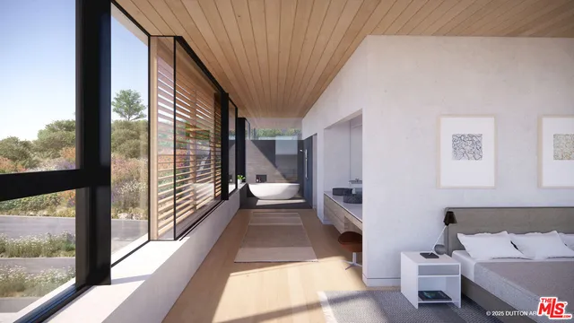 a sign board with an ocean view