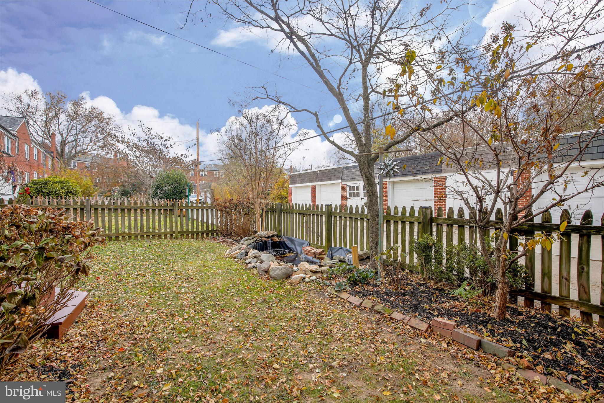 225 Blenheim Road Baltimore, MD 21212 - Photo 37 of 40 Backyard view to Gaywood Green community space