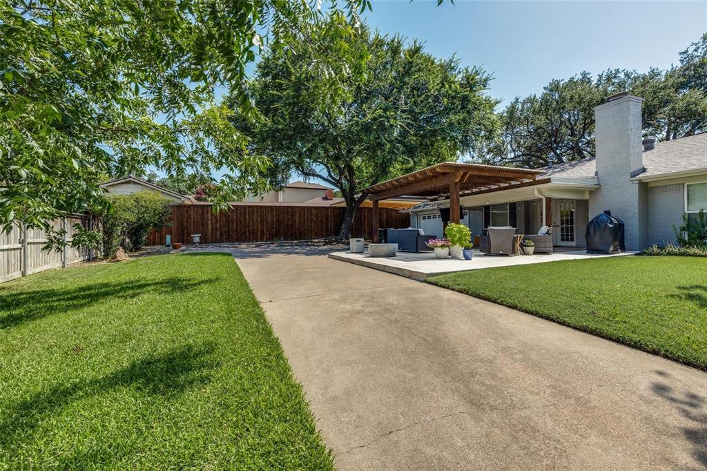 4301 Winding Way Benbrook, TX 76126 - Photo 25 of 25 Fenced backyard with a patio area