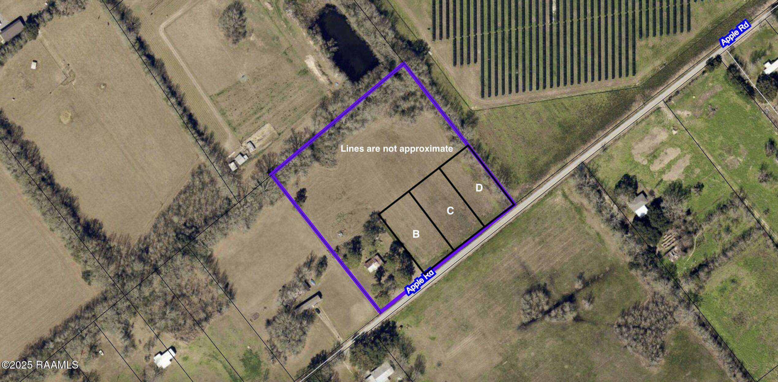 Tbd Tbd Apple Road Opelousas, LA 70570 - Photo 3 of 3 BCD Satelite image