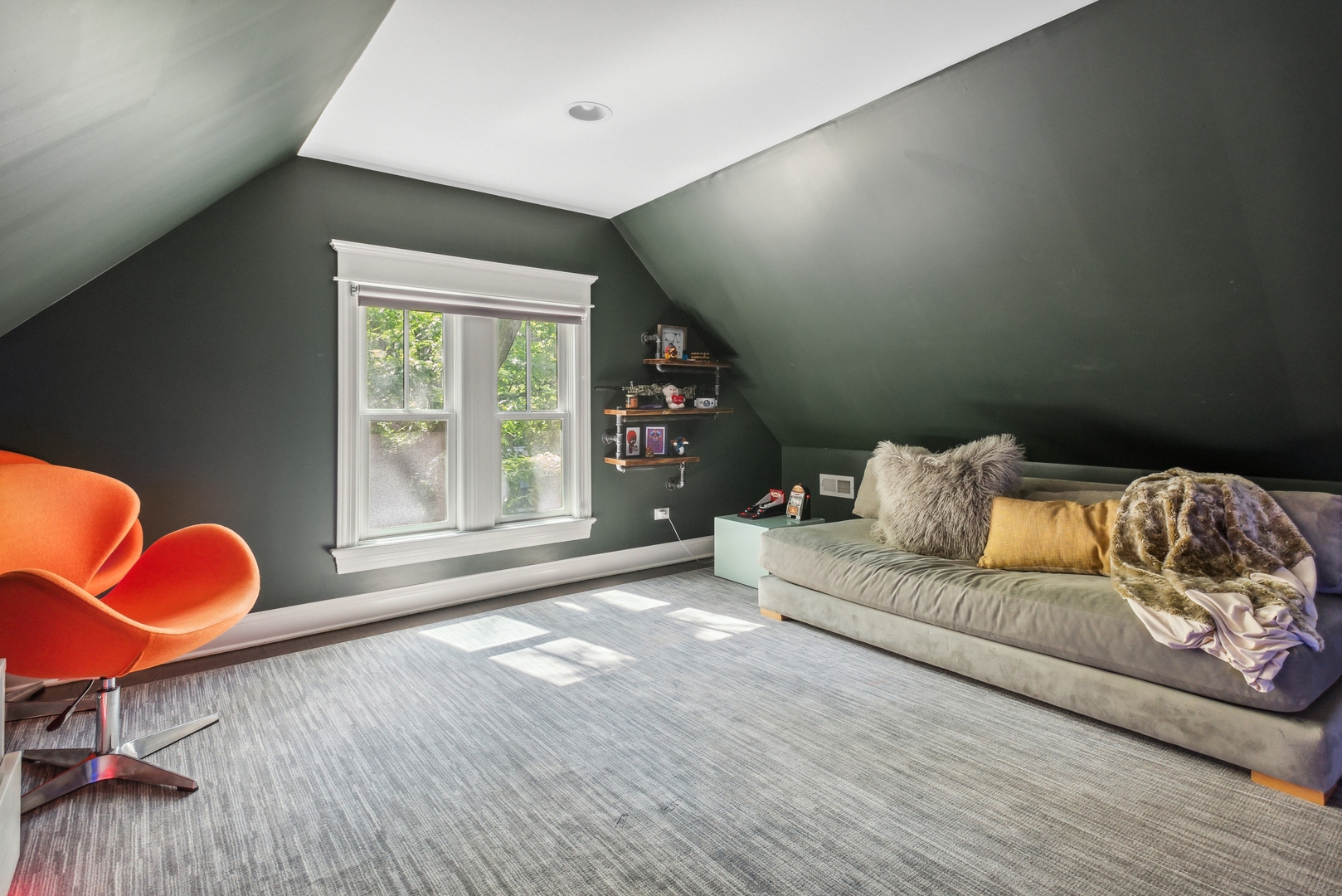 2413 North Orchard Street Chicago, IL 60614 - Photo 28 of 33 a living room with furniture and a window