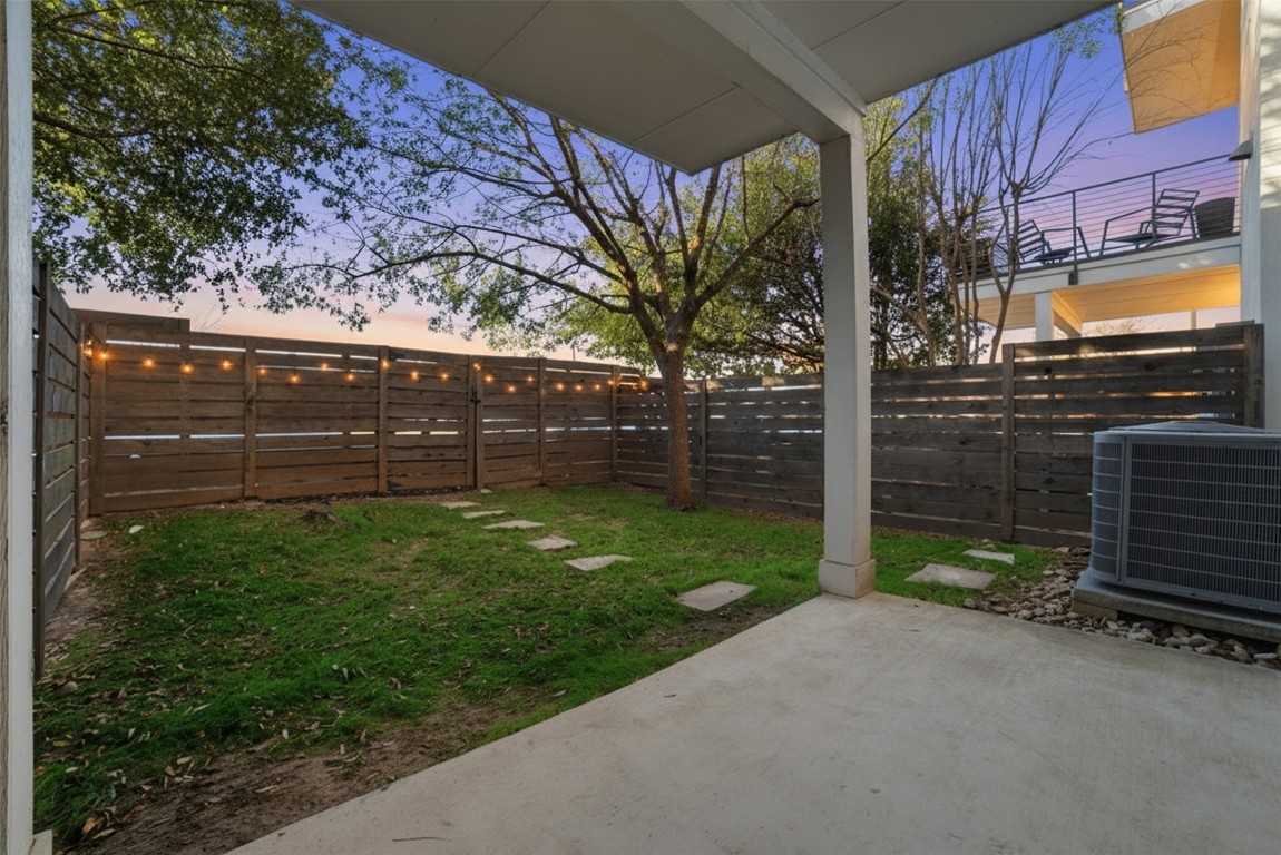 1801 East 2nd Street, Unit 2 Austin, TX 78702 - Photo 28 of 34 Nice backyard space, maintained by HOA.