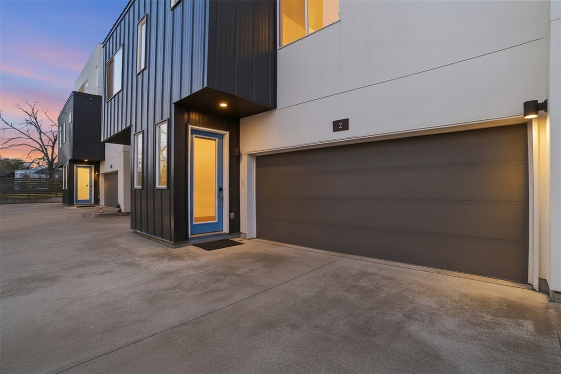 1801 East 2nd Street, Unit 2 Austin, TX 78702 - Photo 3 of 34 Unit has a 2-car garage