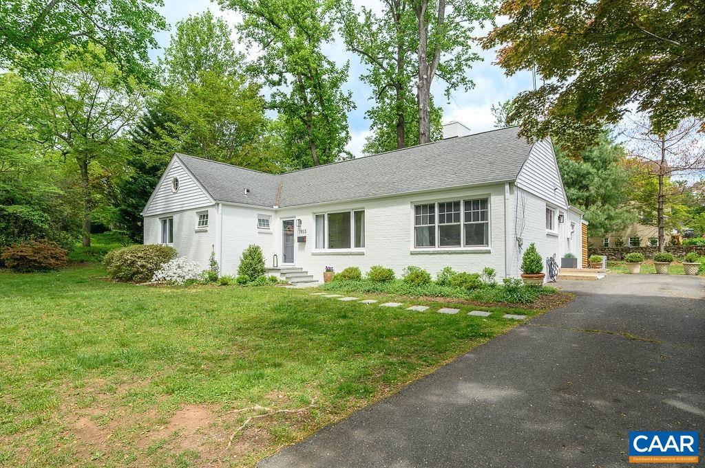 1955 Thomson Road Charlottesville, VA 22903 - Photo 19 of 29 a front view of a house with a garden