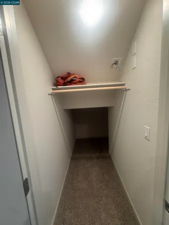 a view of room with washer and dryer