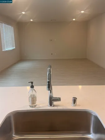 a close view of sink