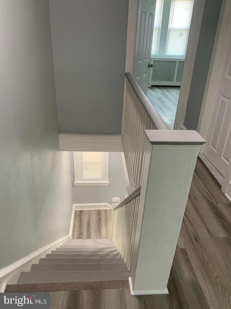 912 Anchor Street Philadelphia, PA 19124 - Photo 9 of 14 a view of staircase with railing and white walls