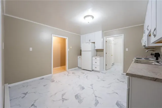 a room with storage and utility