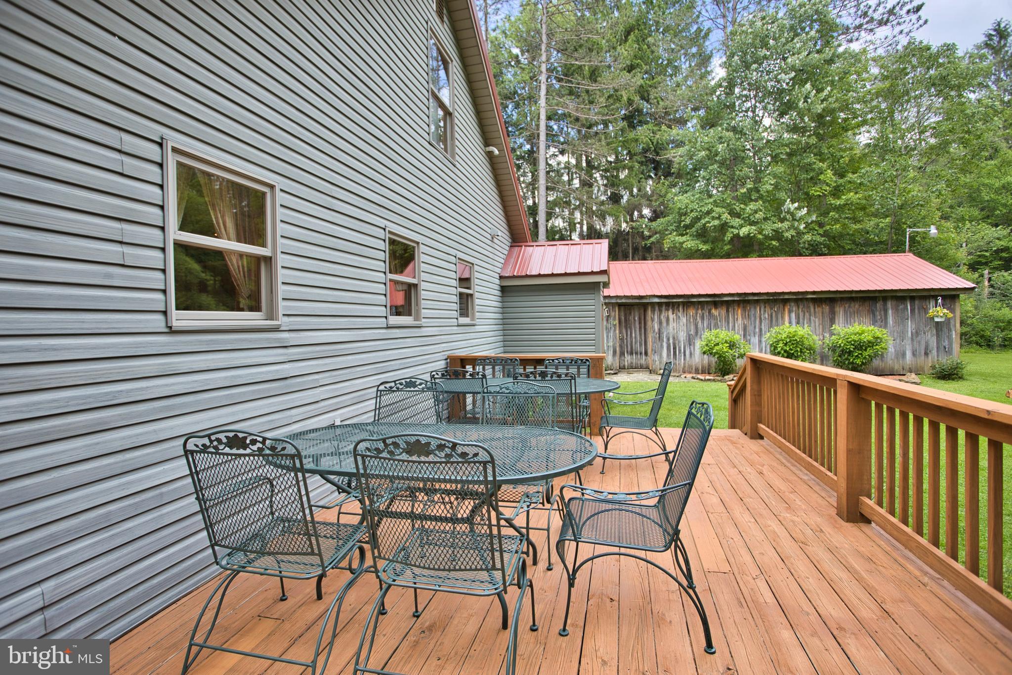 524 Bray School Road Oakland, MD 21550 - Photo 47 of 87 Spacious Back Deck