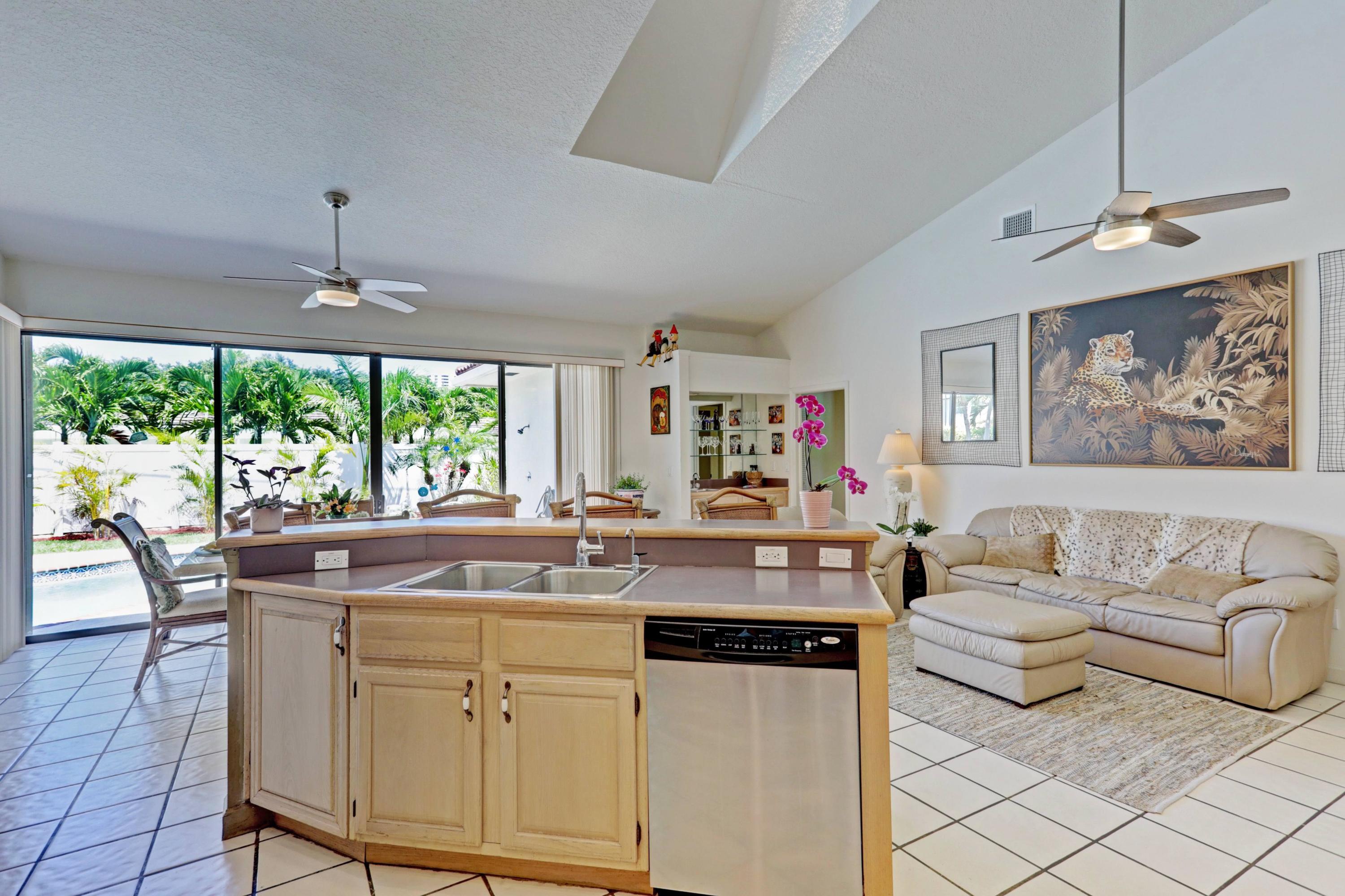 1260 Gulfstream Way Singer Island, FL 33404 - Photo 14 of 64 OPEN KITCHEN