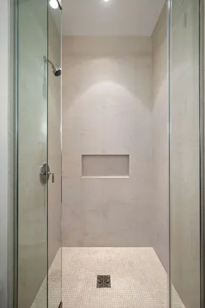 a balcony with a city view