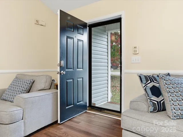 a room with storage and utility