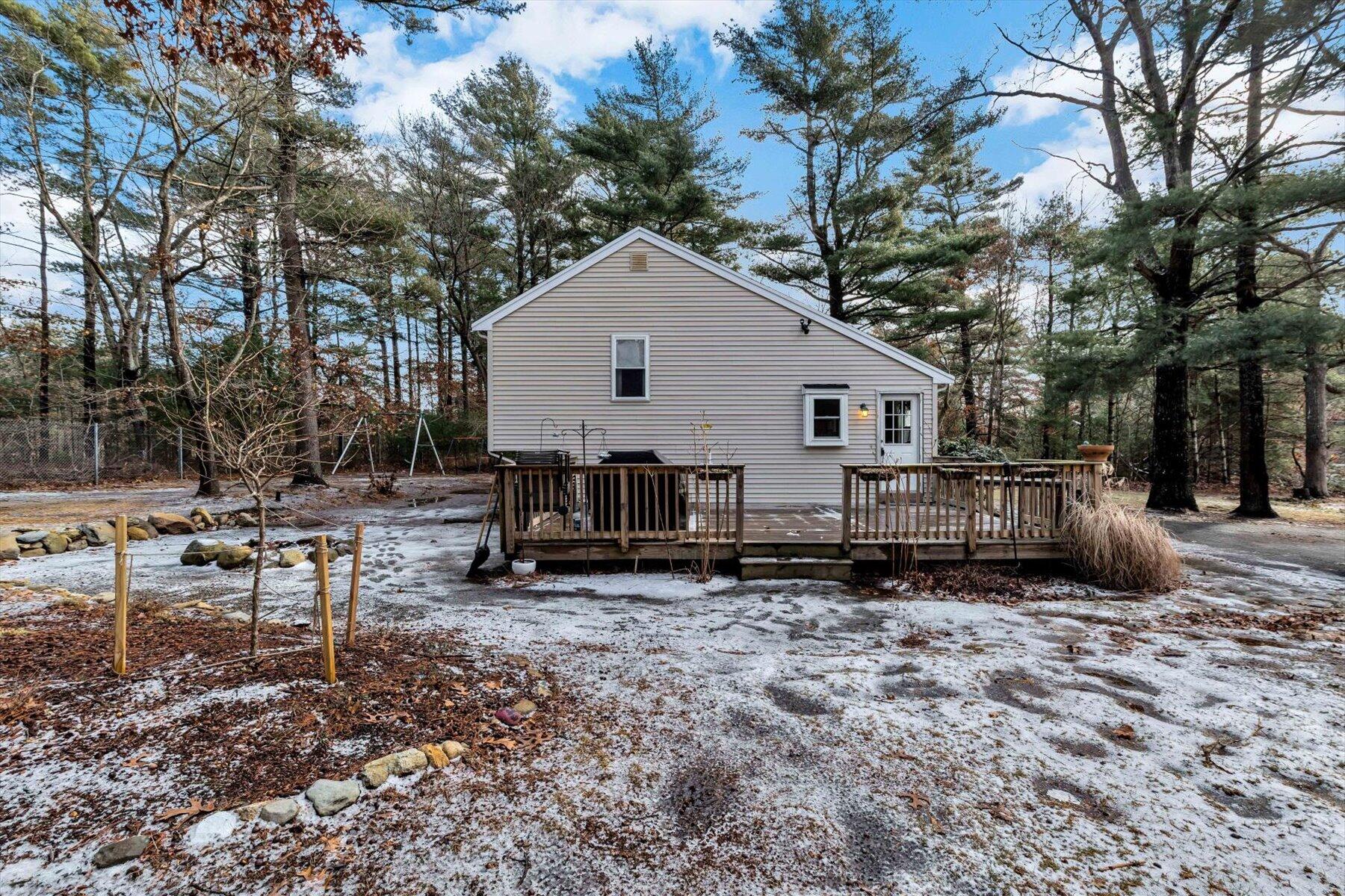 7 Summer Street Wareham, MA 02571 - Photo 36 of 41 a view of a house with backyard