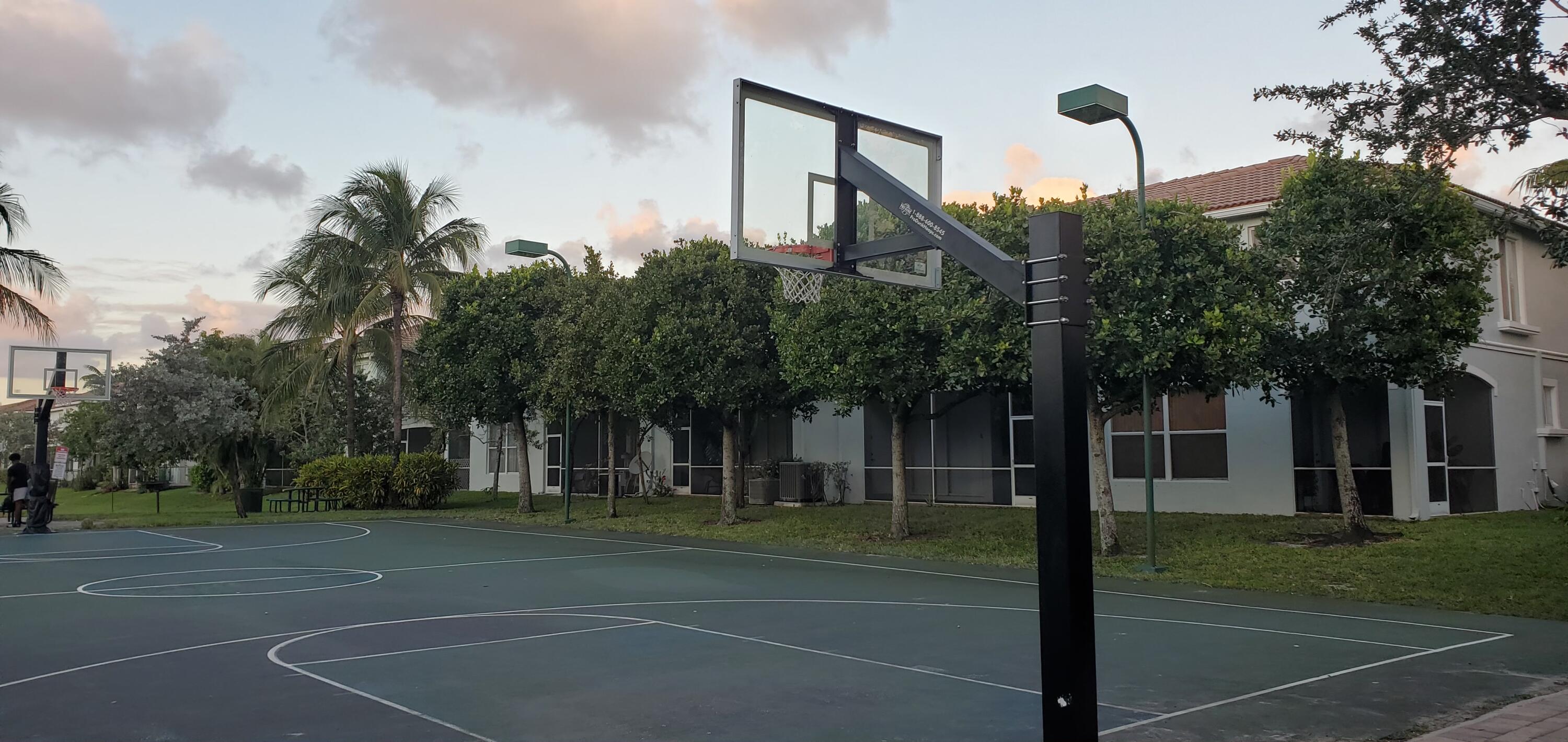 3195 Laurel Ridge Circle Riviera Beach, FL 33404 - Photo 48 of 52 Full Basketball court
