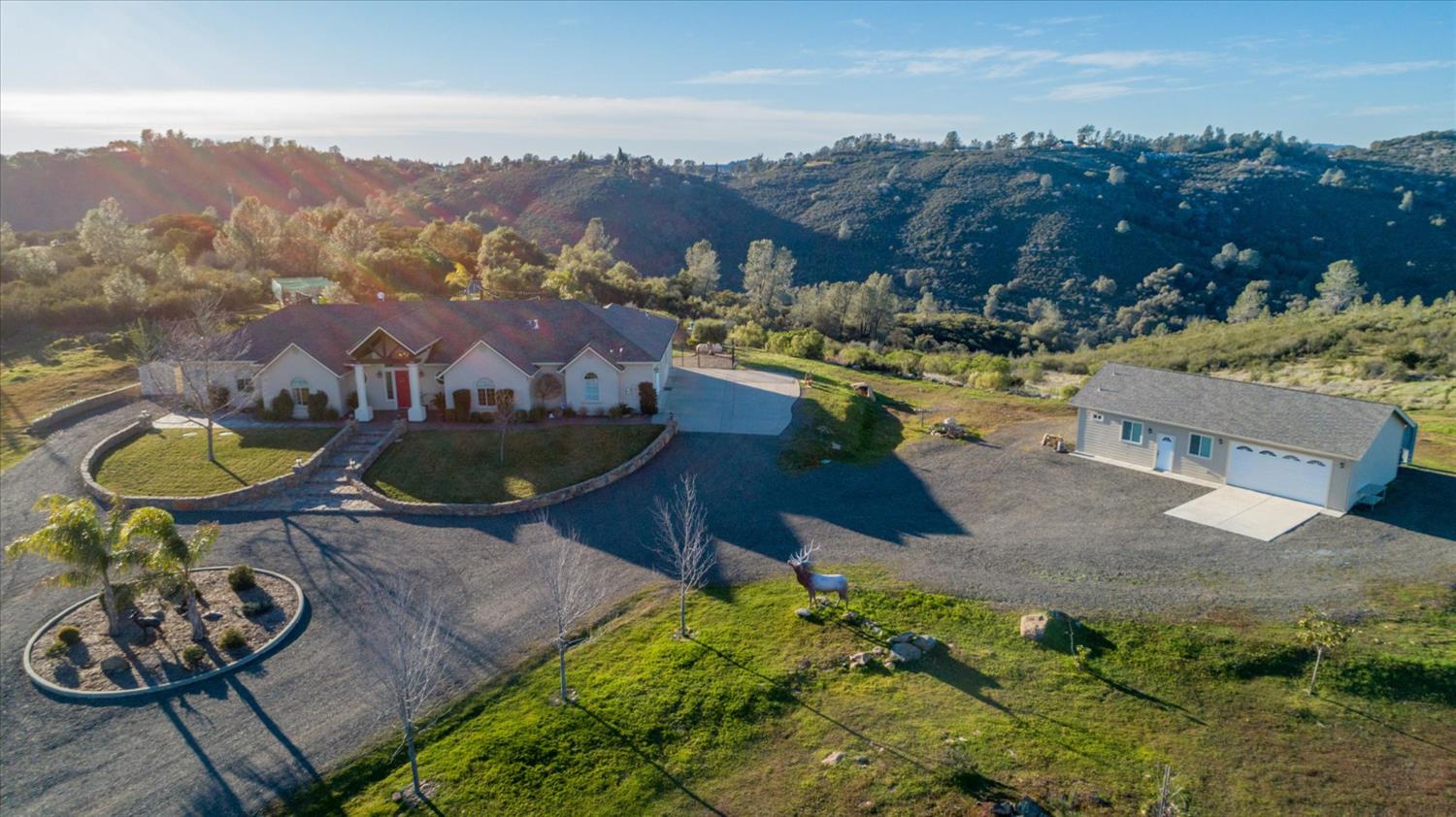 5880 Bumper Road El Dorado, CA 95623 - Photo 57 of 71 a swimming pool with an outdoor seating