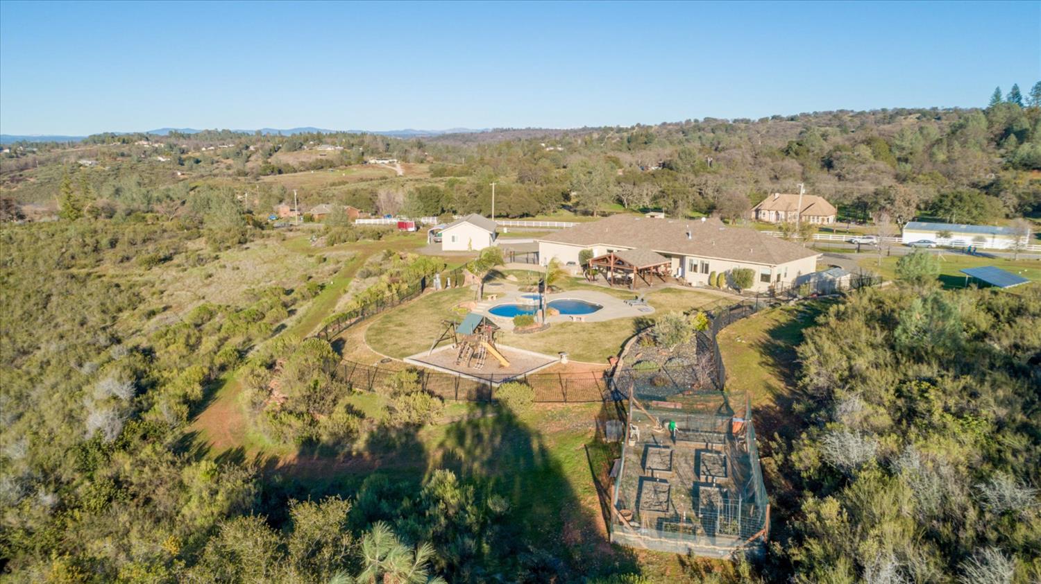 5880 Bumper Road El Dorado, CA 95623 - Photo 60 of 71 a view of a city with mountains in the background
