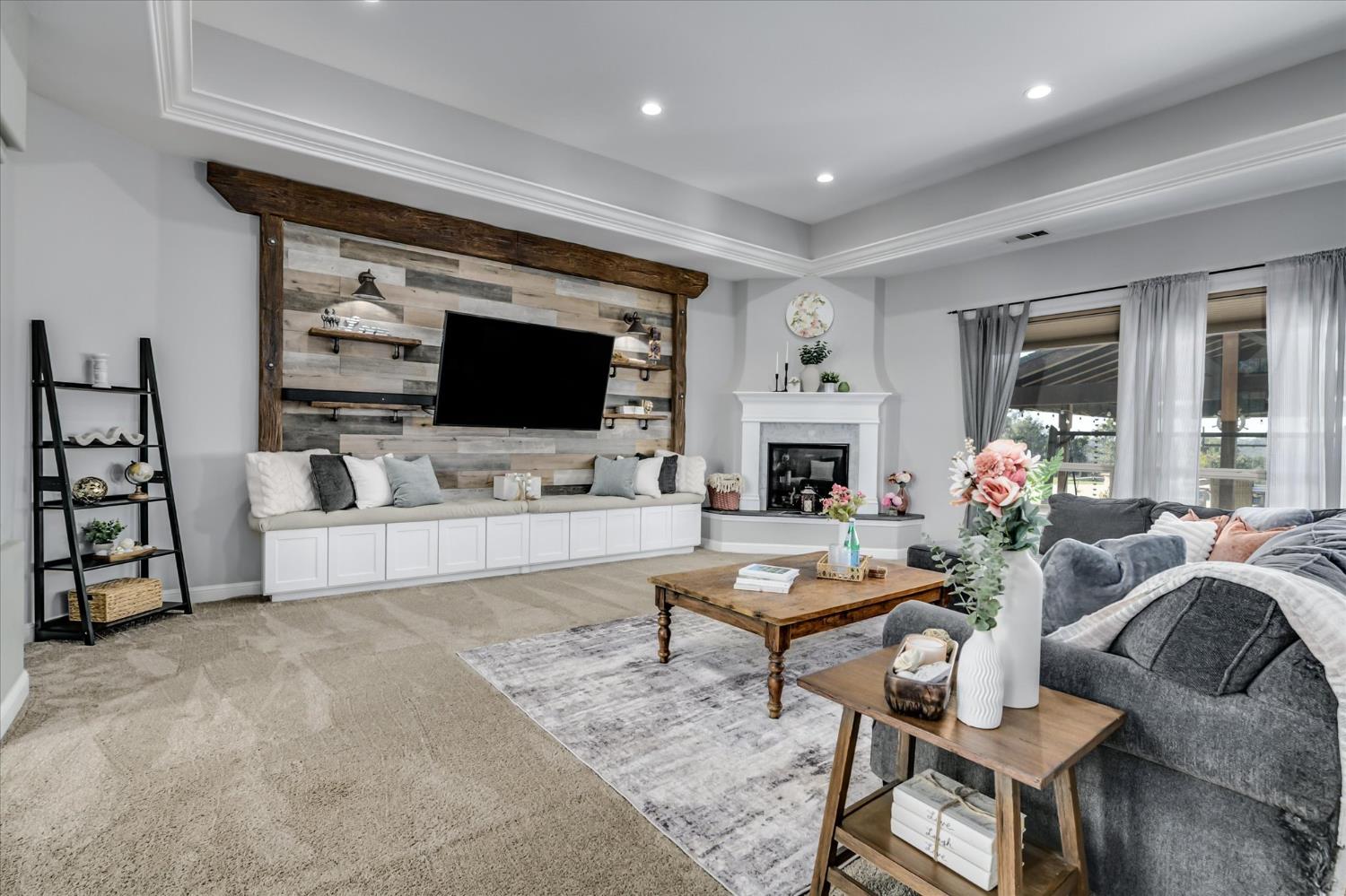 5880 Bumper Road El Dorado, CA 95623 - Photo 7 of 71 a living room with furniture and a flat screen tv
