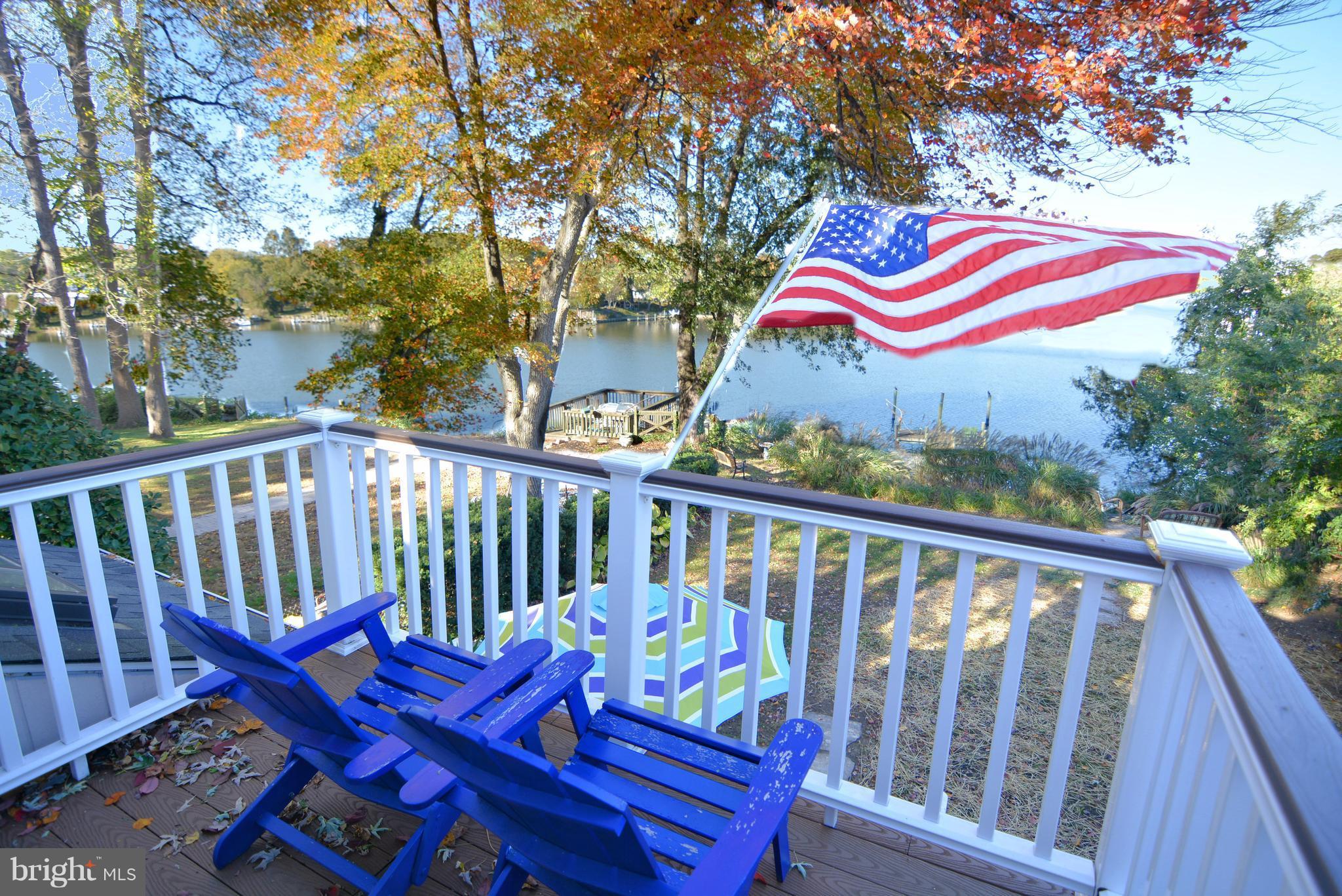 1308 N Road Pasadena, MD 21122 - Photo 6 of 30 Upper level balcony for lovely views