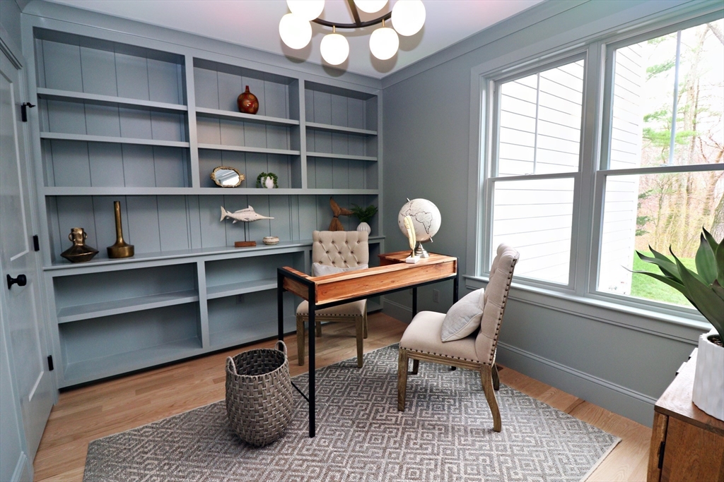 30 Gibson Street Needham, MA 02492 - Photo 10 of 17 a workspace with furniture and a window