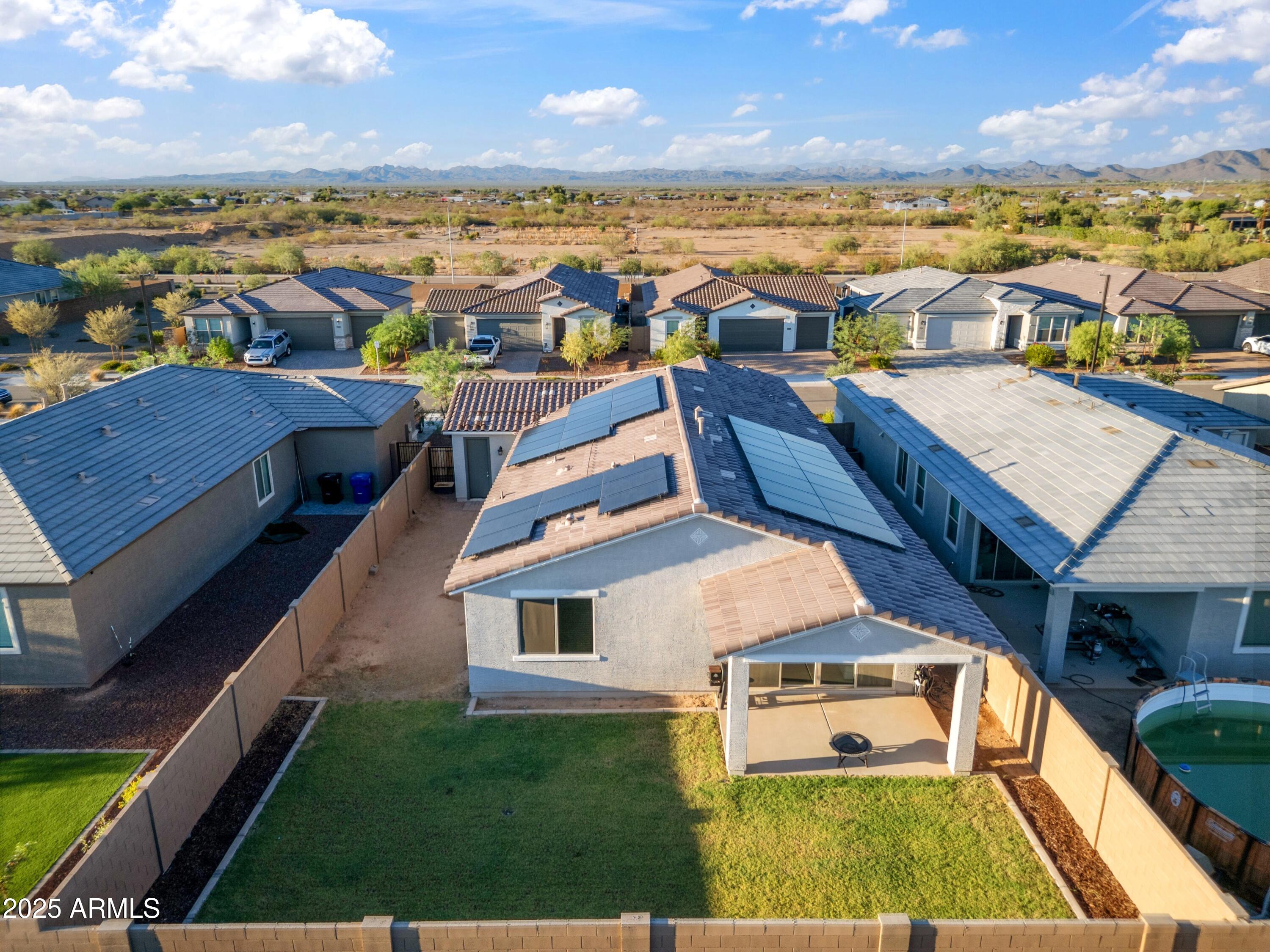 17829 West Red Fox Road Surprise, AZ 85387 - Photo 23 of 28 Backyard Aerial