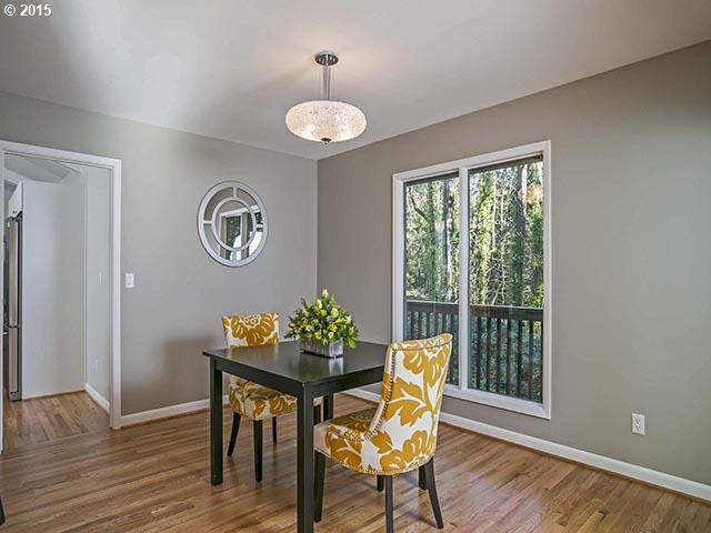 4140 Southwest 40th Place Portland, OR 97221 - Photo 4 of 16 a view of a dining room with furniture window and wooden floor