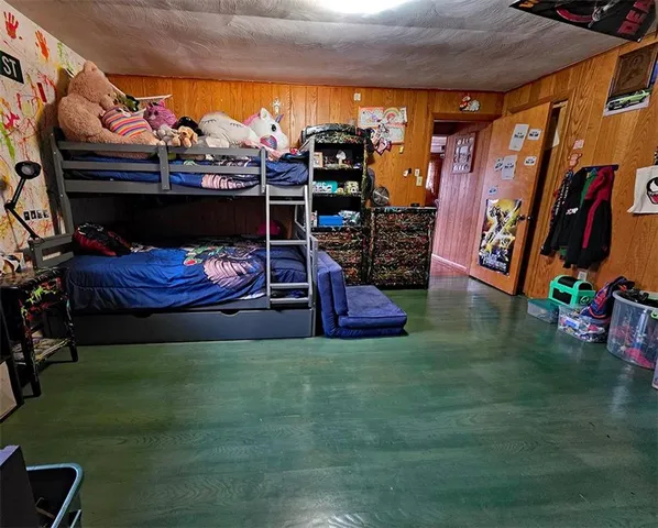 a view of a chairs in room