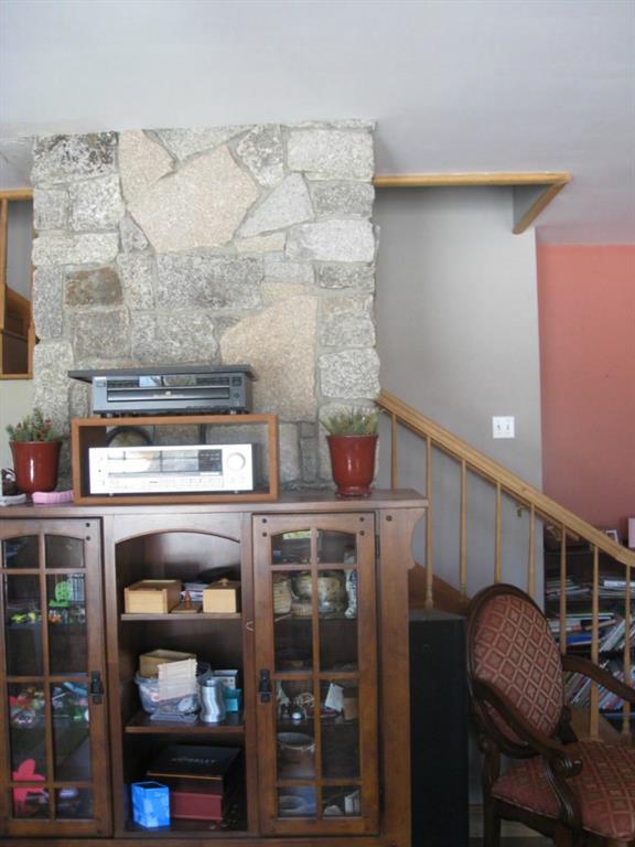 39 Merry Mead Lane Castine, ME 04421 - Photo 13 of 26 Stone chimney & granite hearth for...