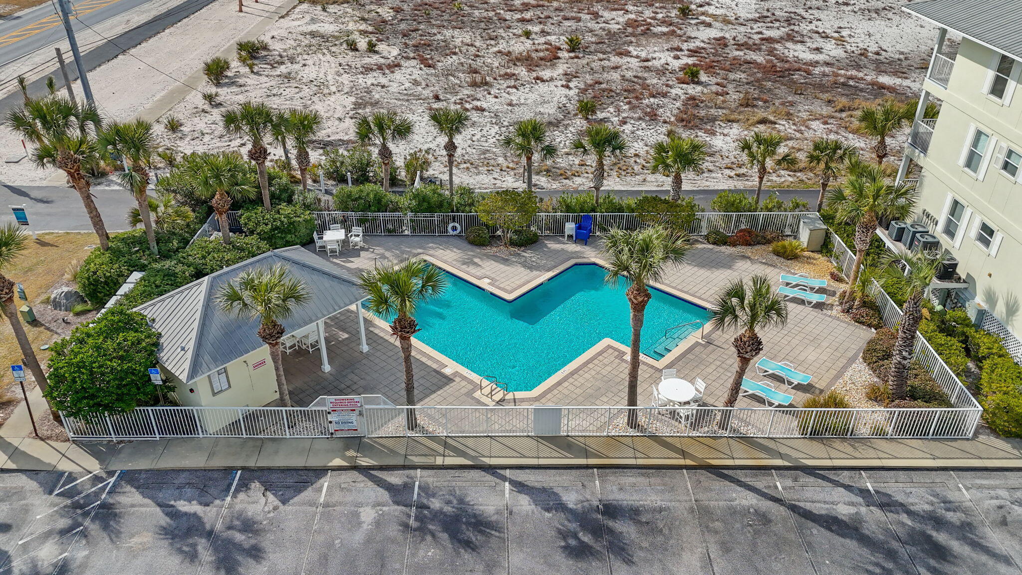 8436 Gulf Boulevard, Unit 321 Navarre, FL 32566 - Photo 4 of 57 an aerial view of a house