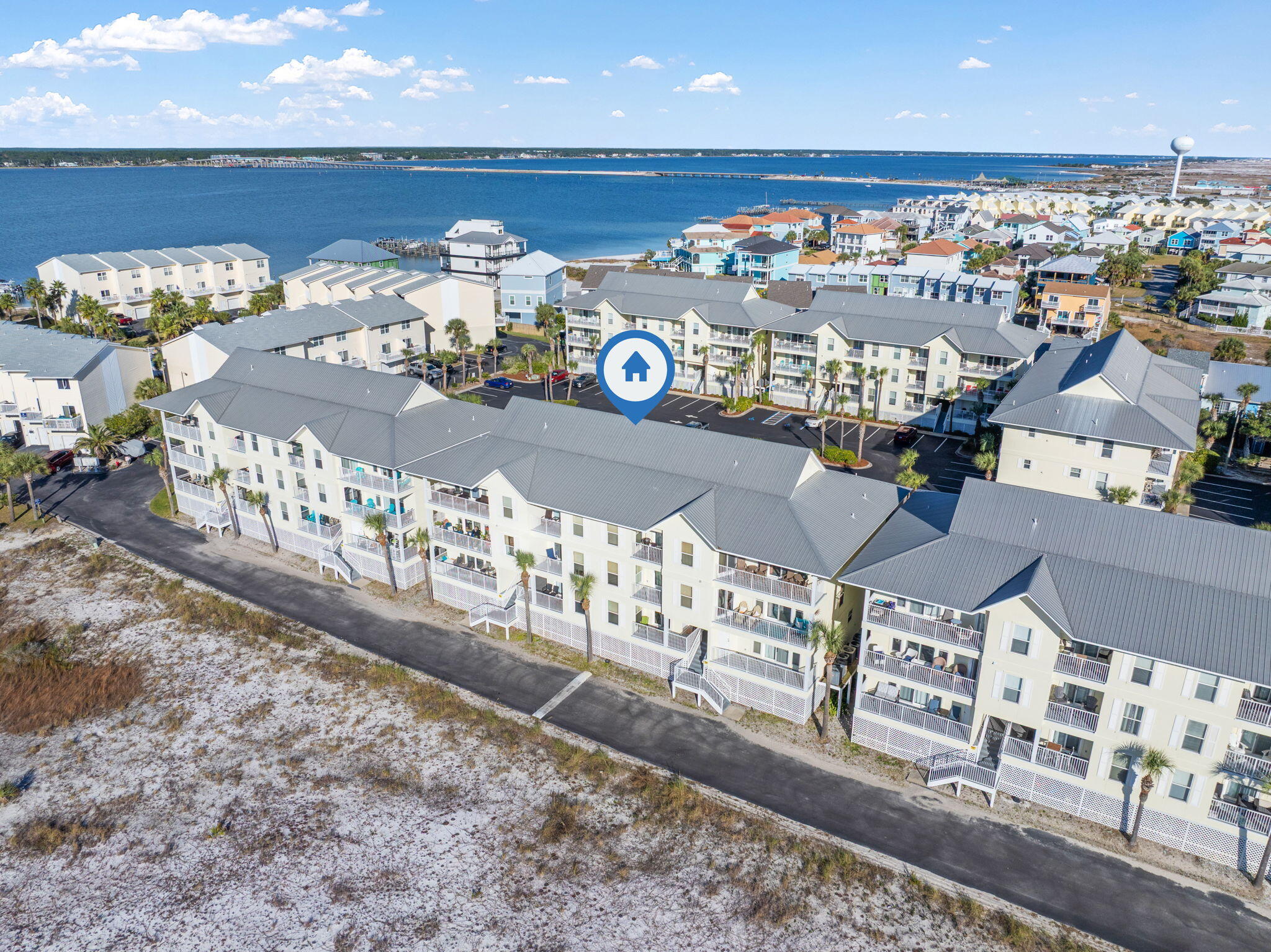 8436 Gulf Boulevard, Unit 321 Navarre, FL 32566 - Photo 46 of 57 a view of a balcony with chairs
