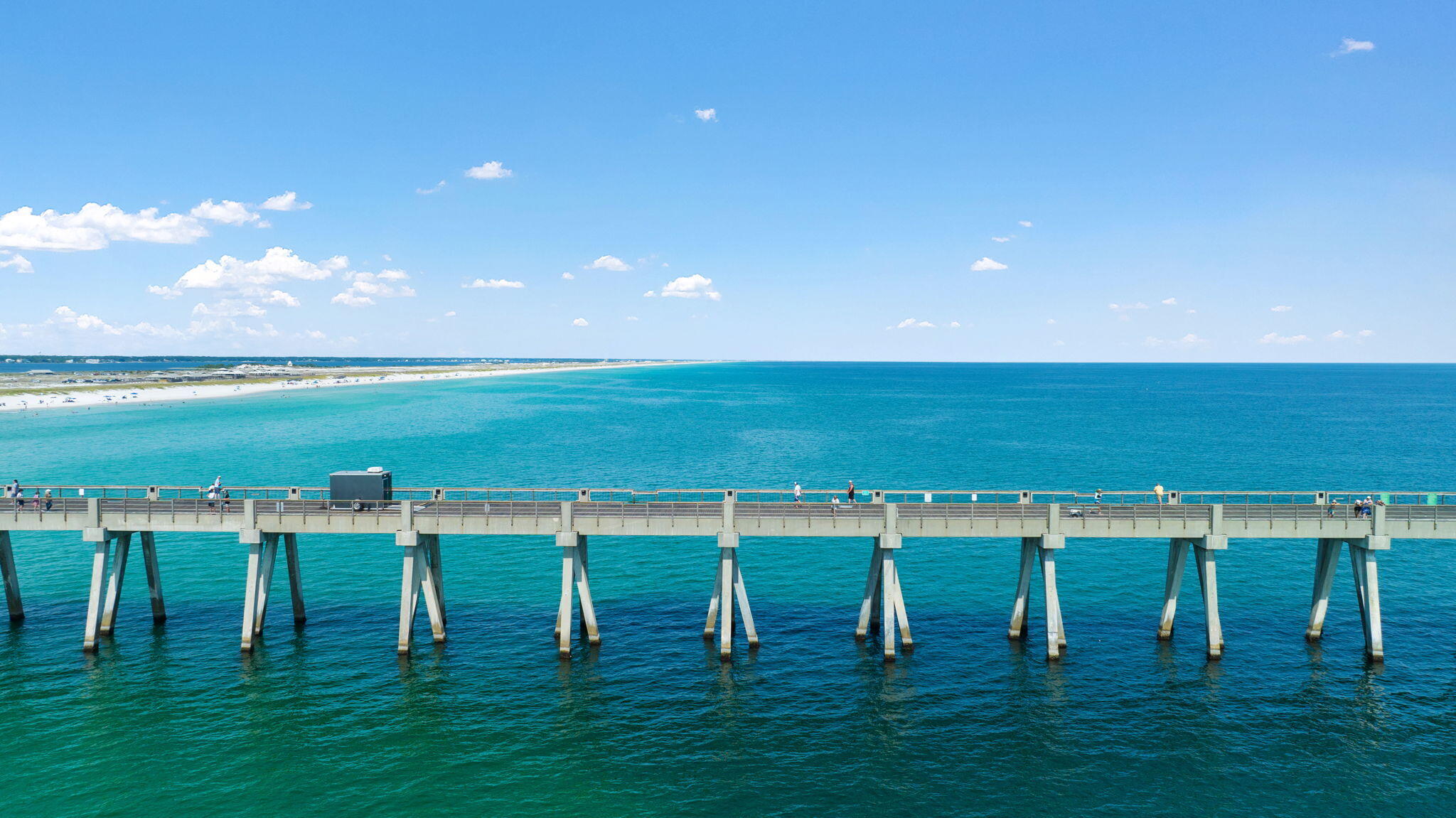 8436 Gulf Boulevard, Unit 321 Navarre, FL 32566 - Photo 56 of 57 a view of an outdoor space and ocean view