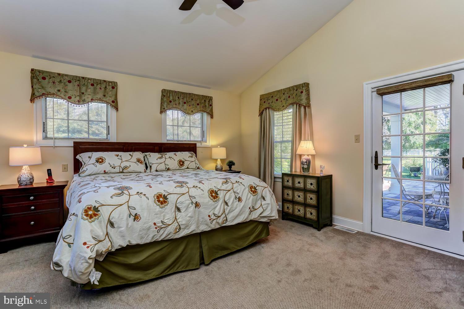 111 Indian Run Road Glenmoore, PA 19343 - Photo 13 of 24 Master Bedroom 2/Patio Entrance--1st Level