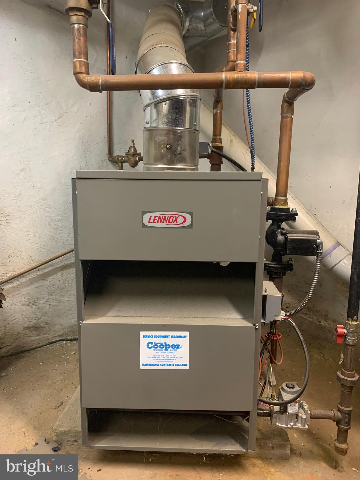 302 Highland Road Cheltenham, PA 19012 - Photo 57 of 57 New Gas Furnace