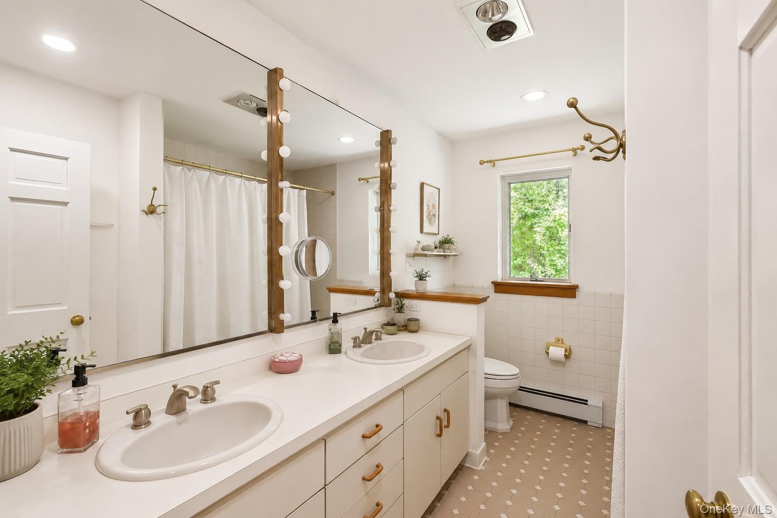 364 Clinton Hollow Road Salt Point, NY 12578 - Photo 25 of 39 Bathroom shown with white walls-virtually retouched