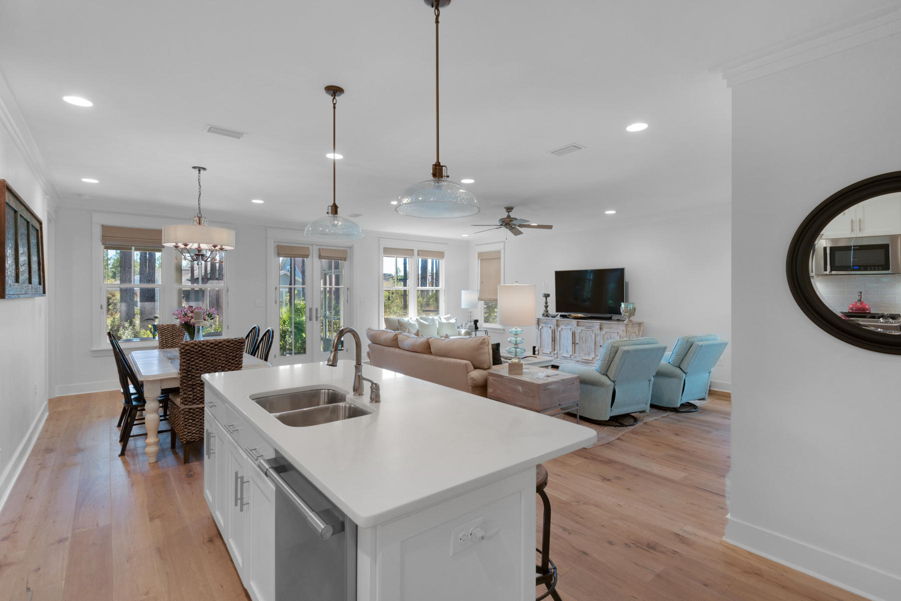 38 Somersault Lane Inlet Beach, FL 32461 - Photo 13 of 50 Kitchen open to l-r/dining