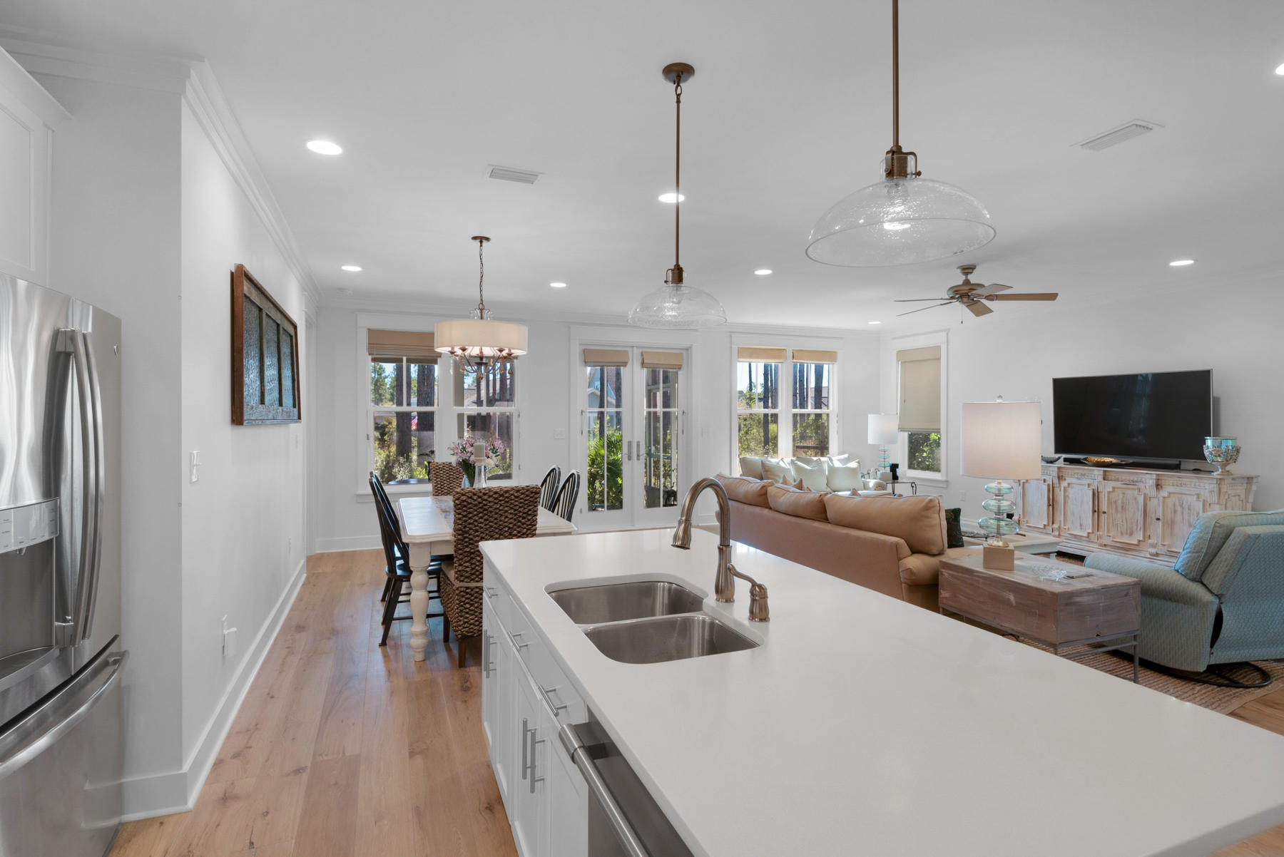 38 Somersault Lane Inlet Beach, FL 32461 - Photo 14 of 50 Kitchen open to l-r/dining