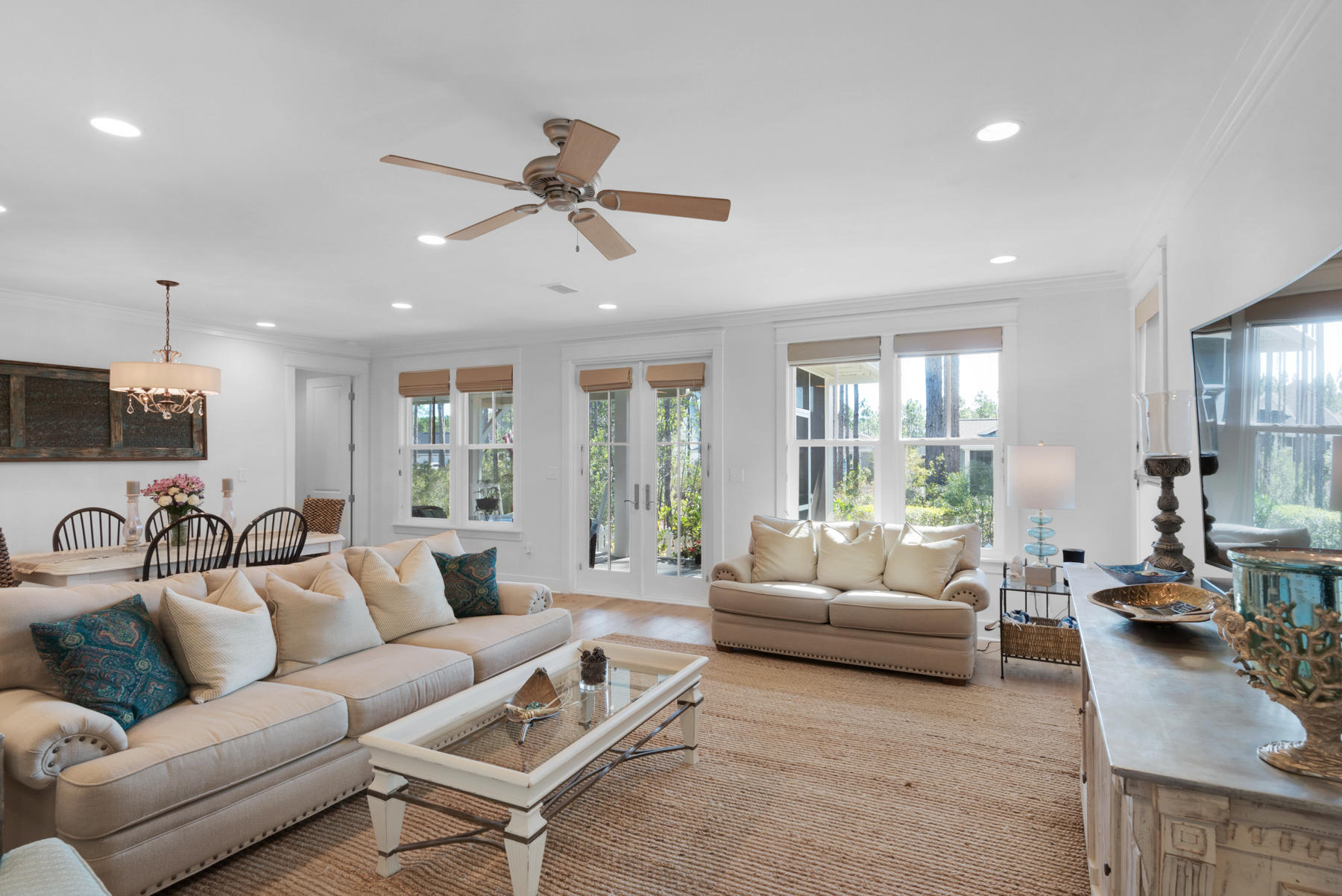 38 Somersault Lane Inlet Beach, FL 32461 - Photo 18 of 50 Living room to back porch