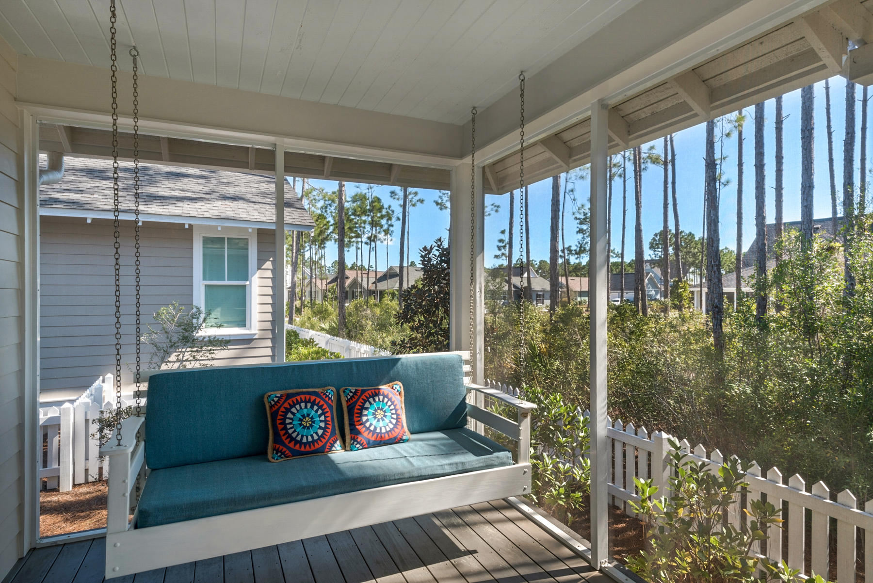38 Somersault Lane Inlet Beach, FL 32461 - Photo 25 of 50 Expansive screened back porch