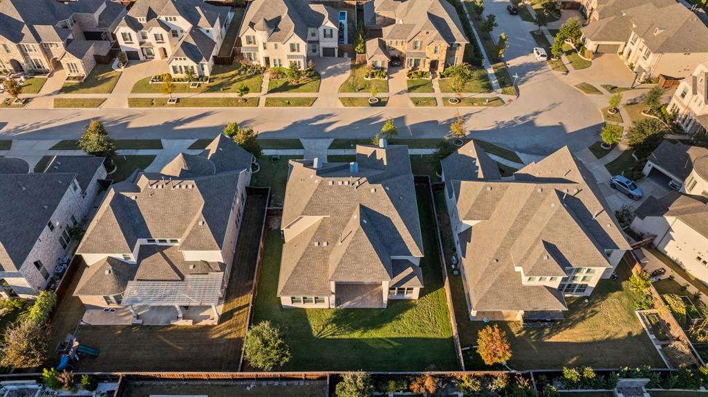 2441 Flat Creek Road Frisco, TX 75036 - Photo 33 of 34 Aerial perspective of suburban area
