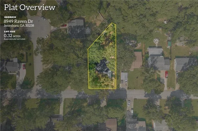 $247,000 | 8949 Raven Drive, Jonesboro, GA 30238