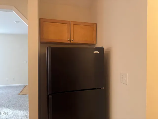 a close view of closet