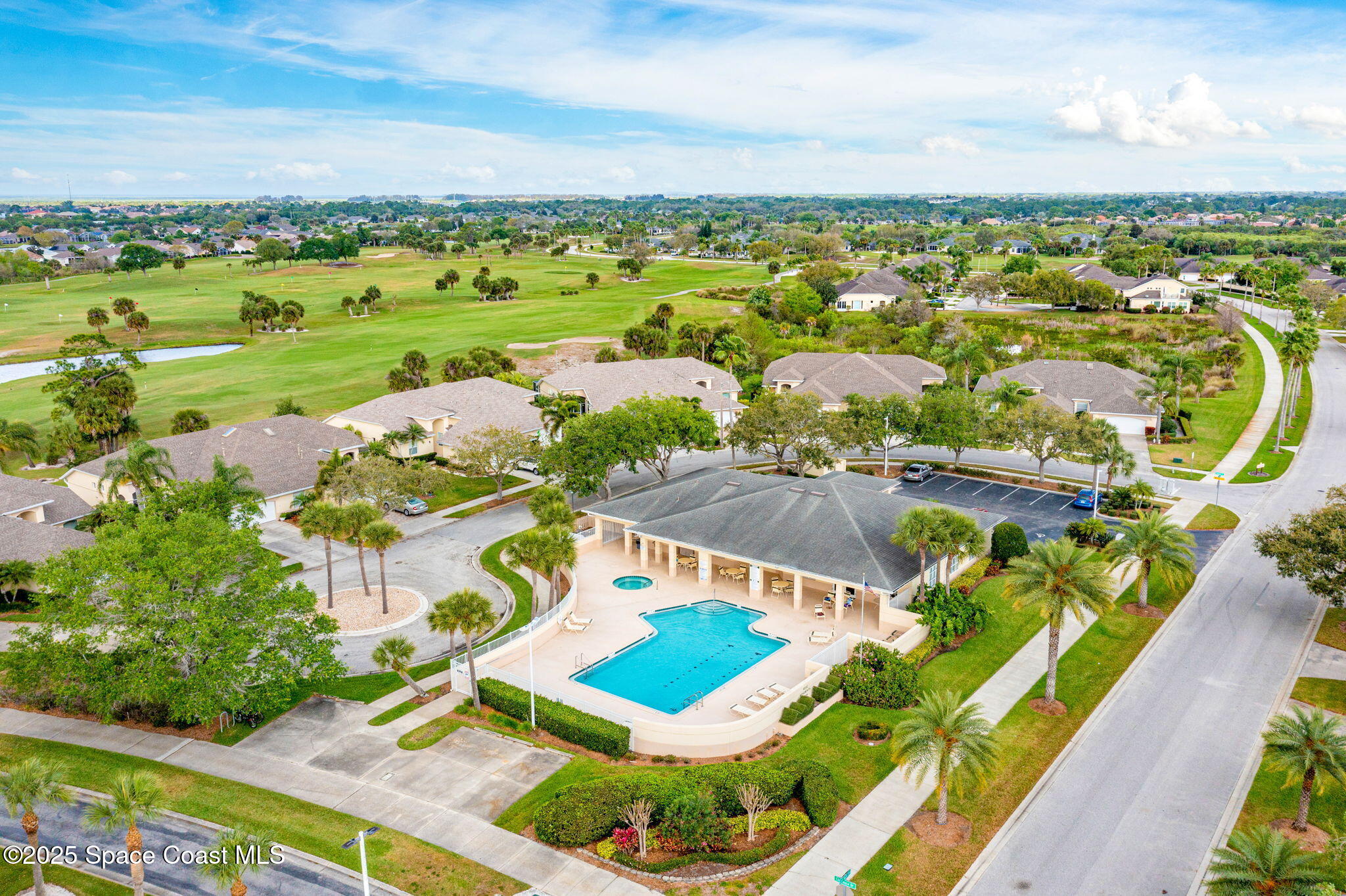4221 Aberdeen Circle Rockledge, FL 32955 - Photo 3 of 45 an aerial view of residential houses with outdoor space